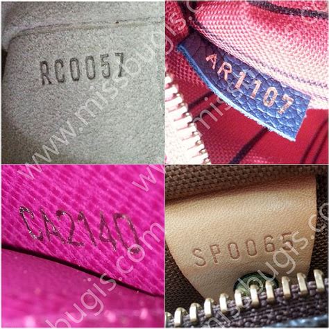 louis vuitton vi 2129|Louis Vuitton purse date codes.